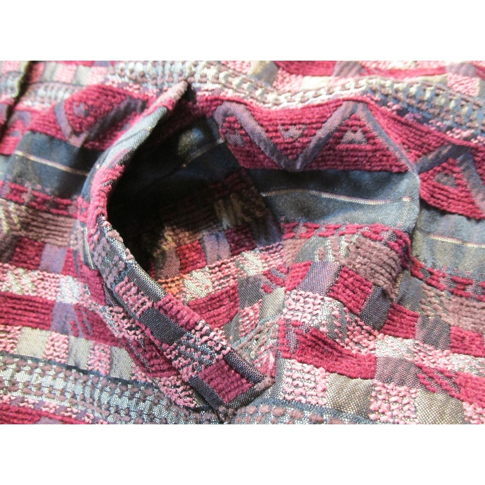 Sag Harbor Blazer Coat Womens 18W Multicolor Striped Southwest Tribal F44100 - Picture 7 of 16